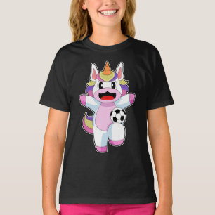 T-shirt Joueur de soccer Unicorn Soccer