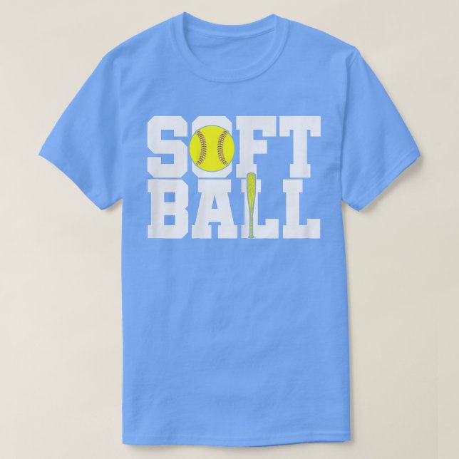 T-shirt Joueur de softball Lover Softballer (Design devant)