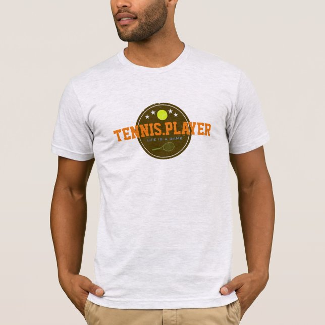 T-shirt joueur de tennis (Devant)