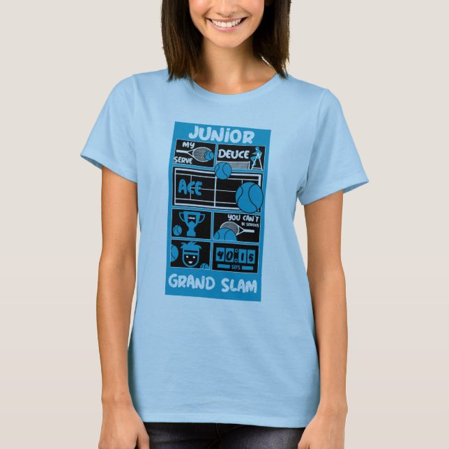 T-shirt Joueur de tennis junior (Devant)
