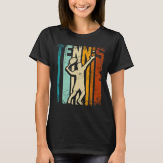 T-shirt Joueur de tennis Vintage