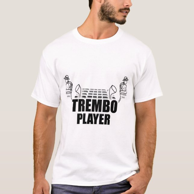 T-SHIRT JOUEUR DE TREMBO (Devant)