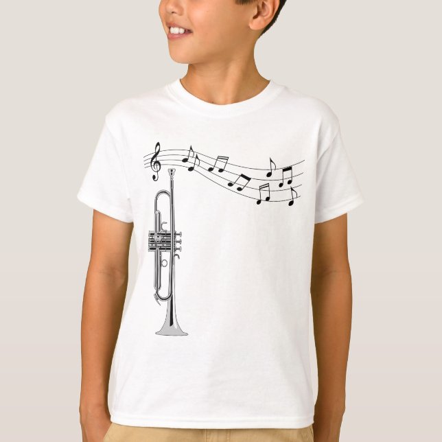 T-shirt Joueur de trompettes (Devant)