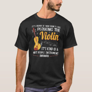T-shirt Joueur de violon Musique violoniste Musicien violo