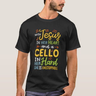 T-shirt Joueur de violoncelle
