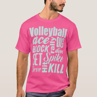 T-shirt Joueur de volley-ball en Ace