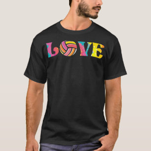 T-shirt Joueur de volley-ball Équipe Sport Love Volleyball