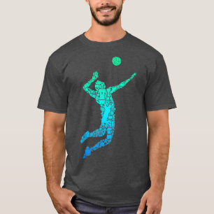 T-shirt Joueur de volley-ball garçons Hommes Jeunes
