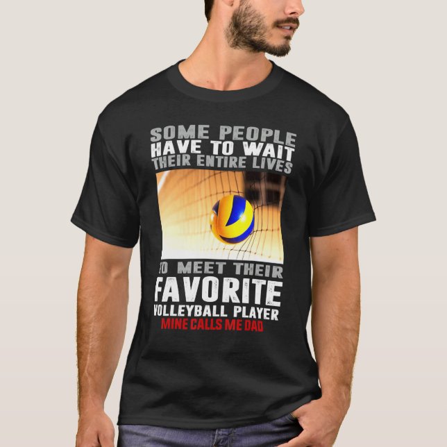 T-shirt Joueur De Volley-Ball Homme Certaines Personnes Do (Devant)