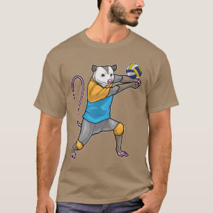 T-shirt Joueur de volley-ball Opossum Volleyball