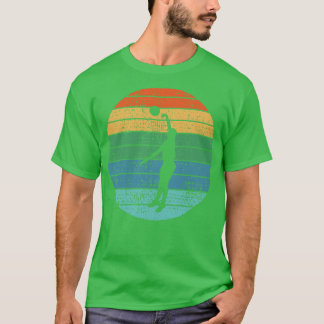 T-shirt Joueur de volley-ball Retro