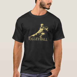 T-shirt Joueur de volleyball de volleyball cadeau