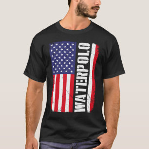 T-shirt Joueur de water-polo sous l'eau piscine équipe Éta