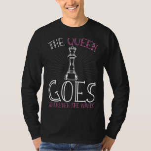 T-shirt Joueur d'échecs Chess