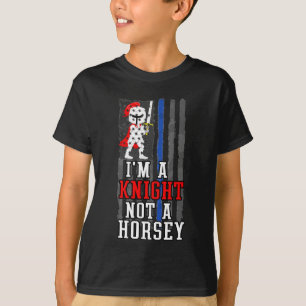 T-shirt Joueur d'échecs Citer pièce de chevalier pas un ch