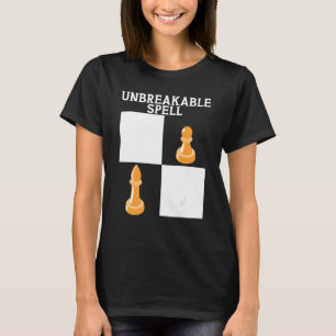 T-shirt Joueur d'échecs épelé impénétrable Joueur d'échecs