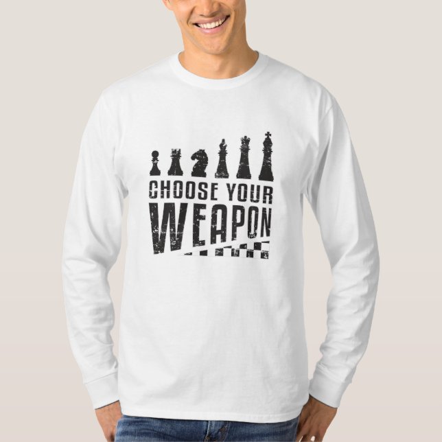 T-shirt Joueur d'échecs, jeu de matchs, jeu de matchs (Devant)