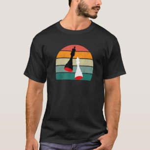 T-shirt Joueur d'échecs King Queen Pawn Rook Évêque Knight