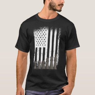 T-shirt Joueur d'échecs Patriotique Américain Usa Drapeau