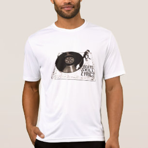 T-SHIRT JOUEUR D'ENREGISTREMENT DES LYRIQUES DE COMPÉTENCE