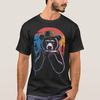 T-shirt Joueur D'harmonica Animal Instrument De Musique Ja