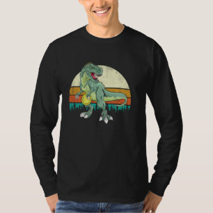 T-shirt Joueur Dinosaur Frolf T Rex Golfer Dino Retro Dis