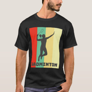 T-shirt Joueur du badminton