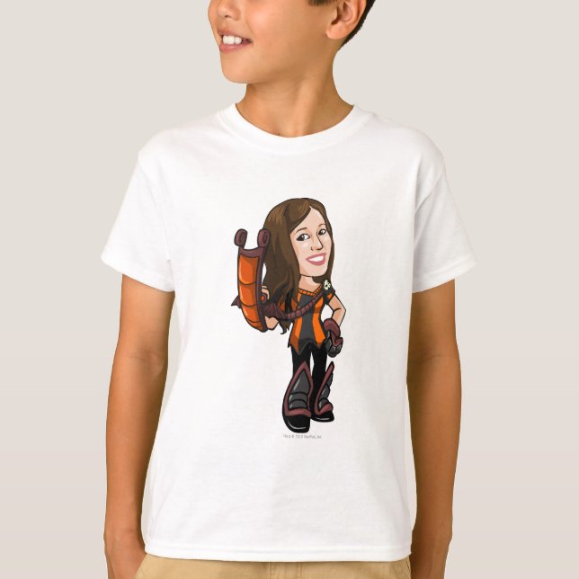T-shirt Joueur du personnel du Comastar Haunted Woods (Devant)