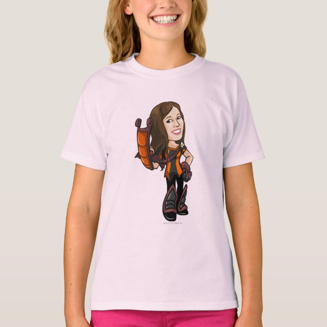 T-shirt Joueur du personnel du Comastar Haunted Woods (Devant)