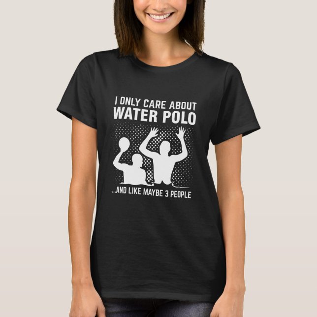 T-shirt Joueur du Water Polo| Idée-cadeau de l'équipe de s (Devant)