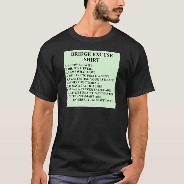 T-shirt joueur en double de jeu de pont (Devant)