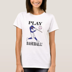 T-shirt Joueur entraîneur sportif de baseball