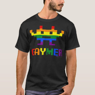 T-shirt Joueur gay  Gay Joueur  T gaming 