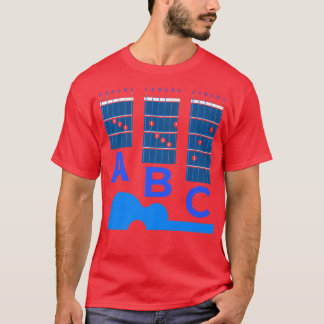 T-shirt Joueur Guitare Apprendre À Jouer Étudiant Guitare