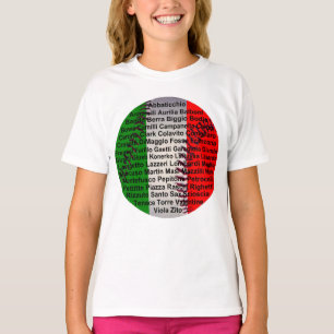 T-shirt Joueur Italien Américain De Baseball