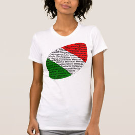 T-shirt Joueur Italien Américain De Football