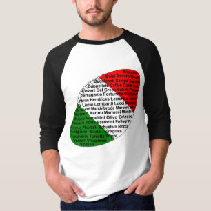T-shirt Joueur Italien Américain De Football
