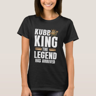 T-shirt Joueur Kub Viking Échecs Légende Jeu Jardin Lover