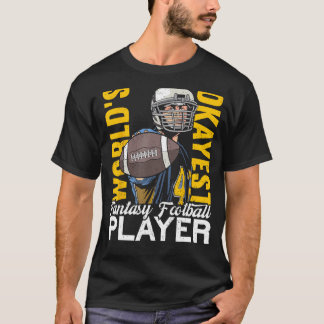 T-shirt Joueur le plus Okayest du monde Jour de l'Imaginai