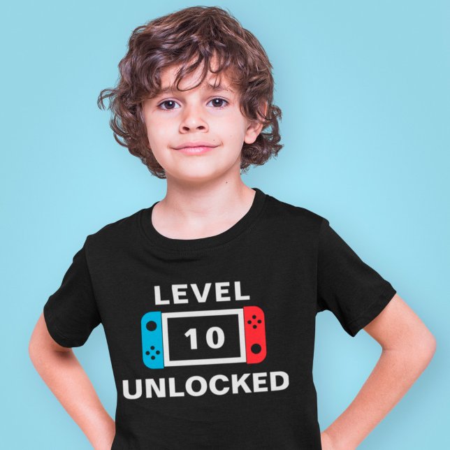 T-shirt Joueur personnalisé Jeu vidéo d'anniversaire Nivea (Créateur téléchargé)
