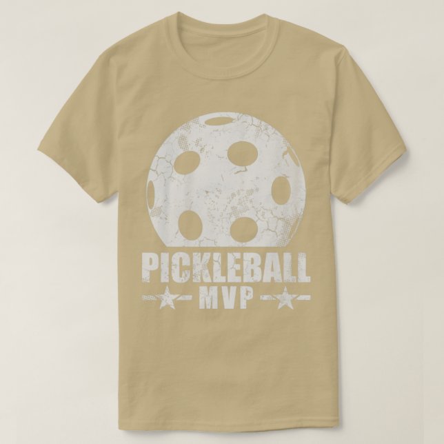 T-shirt Joueur Pickleball MVP Équipe Tournoi d'entraîneurs (Design devant)