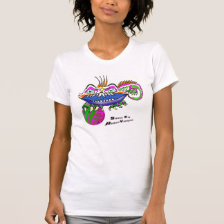 T-shirt Joueur principal de Volleyball-Monstre de plage de