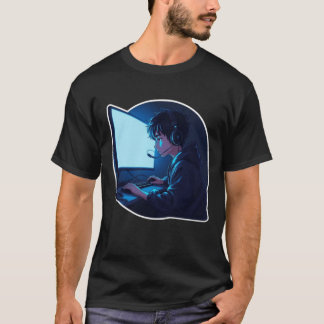 T-shirt Joueur Privé de Sommeil – Conception de Jeux en Fi