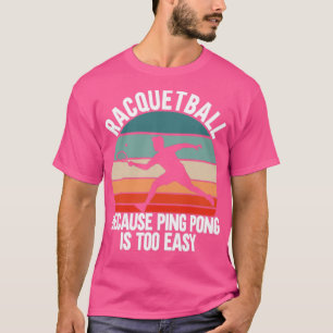 T-shirt Joueur Racquetball