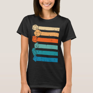 T-shirt Joueur Rpg Jeu De Rôle Rétro Hommes Garçons