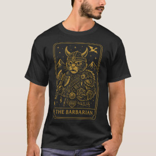 T-shirt Joueur Rpg Rrian D20 Dés Drôle Geek Chat Hommes Fe