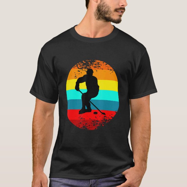 T-shirt Joueur sportif Silhouette Graphisme Décor Thématiq (Devant)
