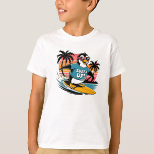 T-SHIRT JOUEUR T CHEMISE DE PENGUIN SURF