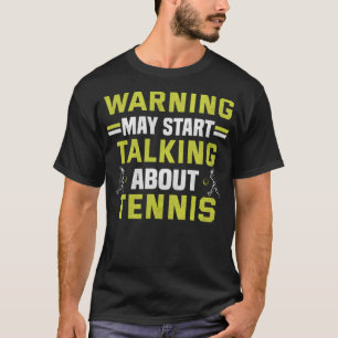 T-shirt Joueur Tennis Racket Court Ball Match vieux s