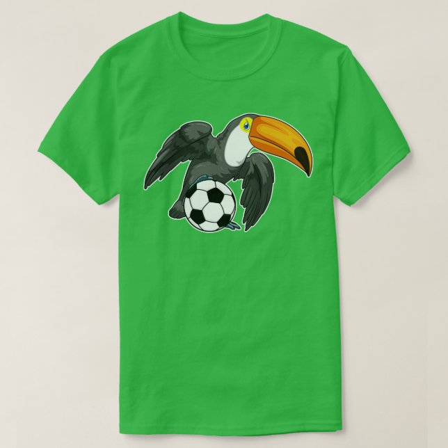 T-shirt Joueur toucan Soccer (Design devant)